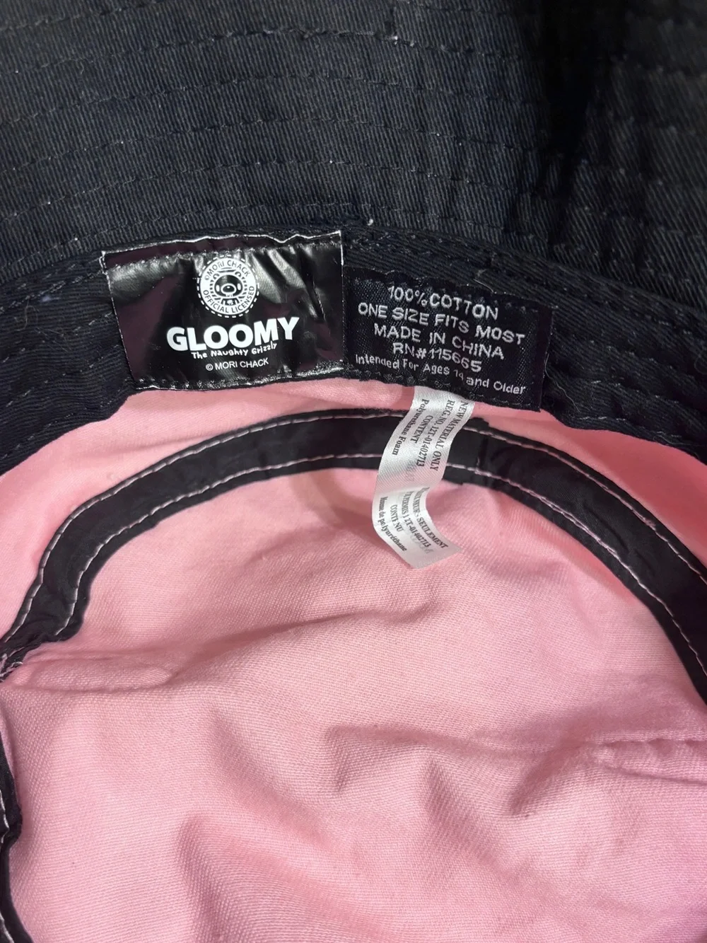 BIOWORLD Gloomy Bear - Link Big Face 3D Ears Bucket Hat